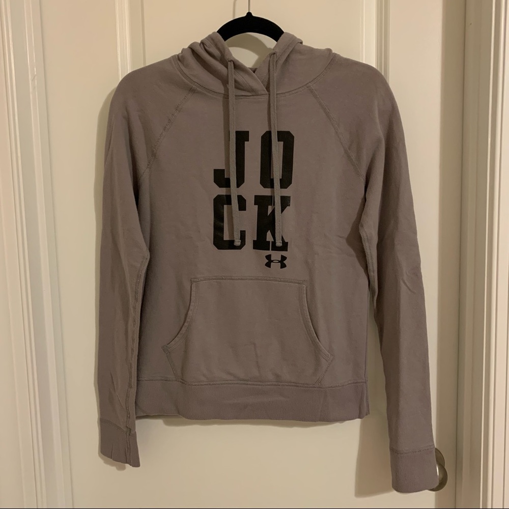Under Armour Gray Athletic Hoodie, S